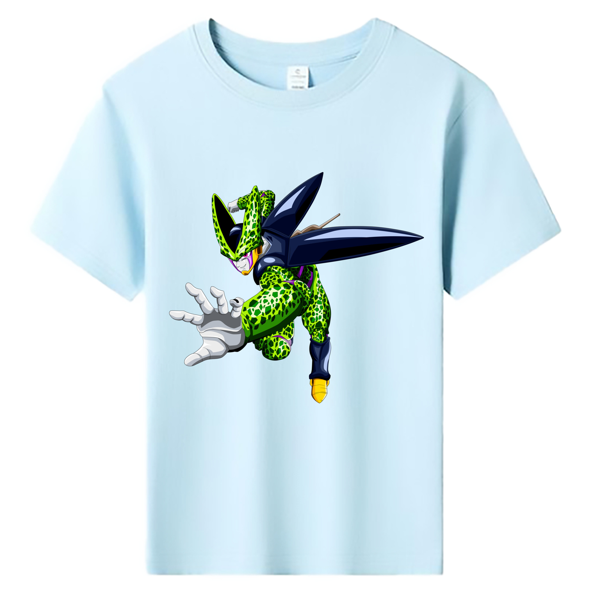 （画像用） ドラゴンボール セル DRAGON BALL Cell 綿100％キッズTシャツ（フロントプリント）